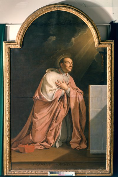 St. Charles Borromeo (1538-84) by Philippe de Champaigne
